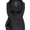 OLYMP Hemd No. Six Super Slim 0467/64/68 Super Slim Fit, Popeline, Schwarz