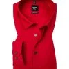OLYMP Hemd No. Six Super Slim 0466/64/35 Super Slim Fit, Popeline, Rot
