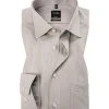OLYMP Hemd Luxor Modern Fit 0304/64/63 Baumwolle, Silbergrau
