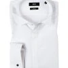 BOSS Hemd Kläppchen Jillik 50327676/100 Slim Fit, Popeline, Weiß