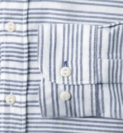 Marc O'Polo Hemd 720/1017/42064/Z10 Shaped Fit, Baumwolle, Blau-weiß-gestreift, Combo 6 Marc O'Polo Hemd 720/1017/42064/Z10 Shaped Fit, Baumwolle, Blau-weiß-gestreift, Combo -hemdenverkauf 257328 norm3