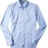 Marc O'Polo Hemd 720/0967/42312/B81 Shaped Fit, Baumwolle, Hellblau gemustert, Blue