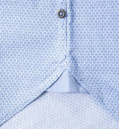 Marc O'Polo Hemd 720/0967/42312/B81 Shaped Fit, Baumwolle, Hellblau gemustert, Blue 4 Marc O'Polo Hemd 720/0967/42312/B81 Shaped Fit, Baumwolle, Hellblau gemustert, Blue – Bild 4