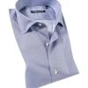 rosso e nero Hemd Essence Line 50/B111/blue-white Slim Fit, Baumwolle, Bleu-weiß gemustert