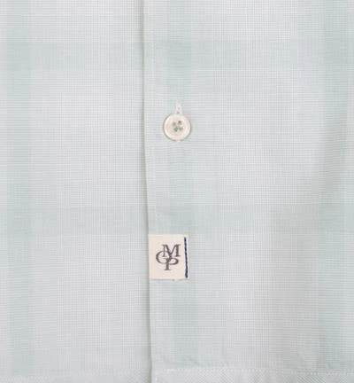 Marc O'Polo Hemd 723/7251/41018/A48 Kurzarmhemd, Shaped Fit, Popeline, Mintgrün-weiß kariert, Green 3 Marc O'Polo Hemd 723/7251/41018/A48 Kurzarmhemd, Shaped Fit, Popeline, Mintgrün-weiß kariert, Green – Bild 3