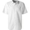 Seidensticker Comfort Kent 312421/01 Kurzarmhemd, Comfort Fit, Popeline, Weiß