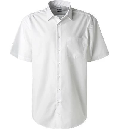 Seidensticker Comfort Kent 312421/01 Kurzarmhemd, Comfort Fit, Popeline, Weiß 1 Seidensticker Comfort Kent 312421/01 Kurzarmhemd, Comfort Fit, Popeline, Weiß
