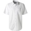 Seidensticker Hemd 676521/01 Kurzarmhemd, Slim Fit, Popeline, Weiß