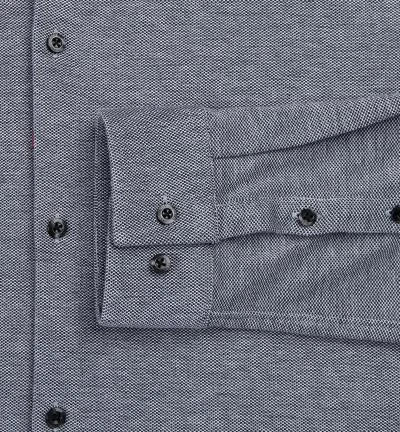 HUGO Hemd Ero3 50330568/413 Extra Slim Fit, Piquè, Schwarz gemustert, Night blue 3 HUGO Hemd Ero3 50330568/413 Extra Slim Fit, Piquè, Schwarz gemustert, Night blue – Bild 3