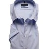 Seidensticker Tailored Kent 246239/12 Kurzarmhemd, Tailored Fit, Fil á Fil, Hellblau meliert, Hellblau