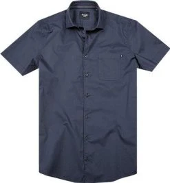 JOOP! Hemd JJSH-12Heddok_1_2-W 30004170/401 Kurzarmhemd, Popeline, Navy