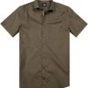 JOOP! Hemd JJSH-12Heddok_1_2-W 30004170/301 Kurzarmhemd, Popeline, Khaki