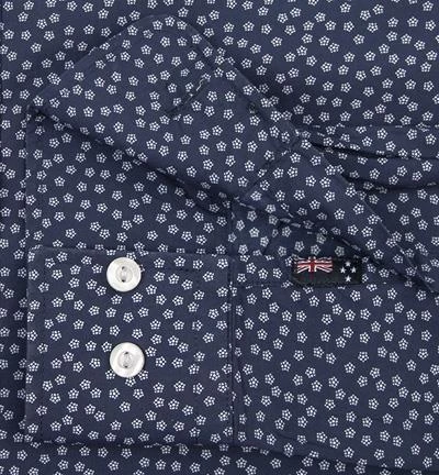 N.Z.A. Hemd 17BN530/navy Popeline, Navy gemustert 3 N.Z.A. Hemd 17BN530/navy Popeline, Navy gemustert – Bild 3