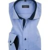 ETERNA comfort fit 8100/E137/68/12 Hemd, Oxford, Extra langer Arm, Bleu, Jeansblau