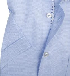 Jacques Britt Hemd Como Mix WP 885071/10 Kurzarmhemd, Custom Fit, Baumwolle, Blau, Hellblau -hemdenverkauf 270483 norm3