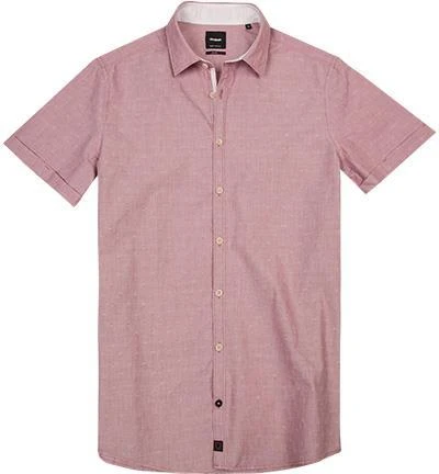 Strellson Hemd Sidney-1-2-W 30004246/625 Kurzarmhemd, Slim Fit, Baumwolle, Rot gemustert, Rot 1 Strellson Hemd Sidney-1-2-W 30004246/625 Kurzarmhemd, Slim Fit, Baumwolle, Rot gemustert, Rot