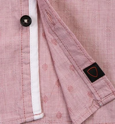Strellson Hemd Sidney-1-2-W 30004246/625 Kurzarmhemd, Slim Fit, Baumwolle, Rot gemustert, Rot 3 Strellson Hemd Sidney-1-2-W 30004246/625 Kurzarmhemd, Slim Fit, Baumwolle, Rot gemustert, Rot – Bild 3