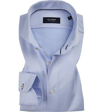 OLYMP Signature OLYMP Hemd Signature 8585/84/10 Tailored Fit, Baumwolle, Bleu, Hellblau 1 OLYMP Signature OLYMP Hemd Signature 8585/84/10 Tailored Fit, Baumwolle, Bleu, Hellblau