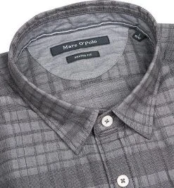 Marc O'Polo Hemd 728/7339/42098/P79 Shaped Fit, Baumwolle, Grau kariert, Grey -hemdenverkauf 273230 norm3