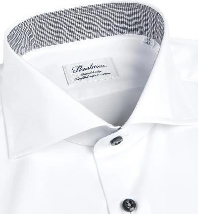 Stenströms Fitted Body 684111/1176/000 Hemd, Baumwolle, Weiß 2 Stenströms Fitted Body 684111/1176/000 Hemd, Baumwolle, Weiß – Bild 2