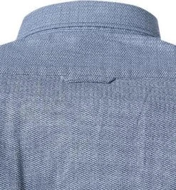 Marc O'Polo Hemd M28/7334/42062/V84 Shaped Fit, Baumwolle, Blau gemustert, Combo -hemdenverkauf 273645 norm5