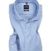 OLYMP Hemd Level Five Body Fit 0566/64/11 Baumwolle, Bleu gestreift, Bleu