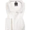 OLYMP Hemd No. Six Super Slim 0491/65/20 Super Slim Fit, Popeline, Creme, Hellbeige