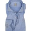 Jacques Britt Custom Fit Roma Hai 960760/11 Hemd, Baumwolle, Bleu, Blau