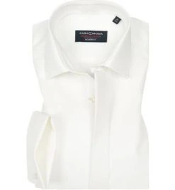 CasaModa Modern Fit Kent 005535/62 Hemd, Popeline, Wollweiß, Beige