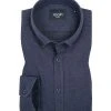 JOOP! Hemd JJSH-19Heli-W 30006615/410 Slim Fit, Baumwolle, Saphirblau meliert, Marine