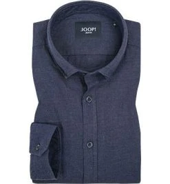 JOOP! Hemd JJSH-19Heli-W 30006615/410 Slim Fit, Baumwolle, Saphirblau meliert, Marine