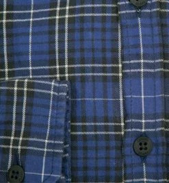 JOOP! Hemd JJSH-19Heli-W 30006737/420 Slim Fit, Flanell, Blau kariert, Marine -hemdenverkauf 278750 norm3