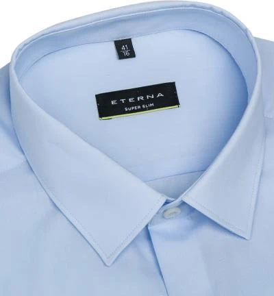 ETERNA super slim 8424/Z181/10 Hemd, Popeline, Hellblau 2 ETERNA super slim 8424/Z181/10 Hemd, Popeline, Hellblau – Bild 2