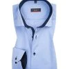 ETERNA modern fit 8100/X13K/65/12 Hemd, Popeline, Hellblau
