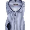 ETERNA modern fit 8982/X15P/19 Hemd, Baumwolle, Navy gestreift, Navy