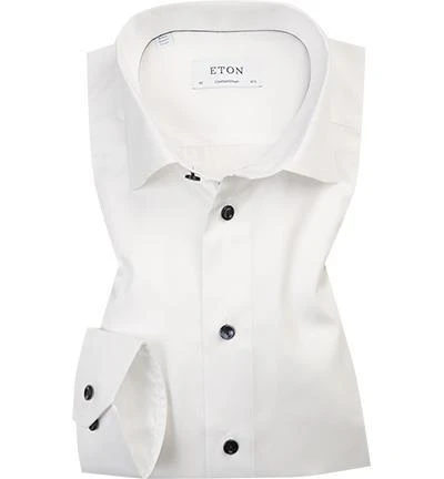 ETON Contemporary Fit Kent 3000/00452/00 Hemd, Twill, Weiß 1 ETON Contemporary Fit Kent 3000/00452/00 Hemd, Twill, Weiß
