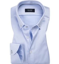 OLYMP Signature OLYMP Hemd Signature 8517/84/10 Tailored Fit, Baumwolle, Hellblau