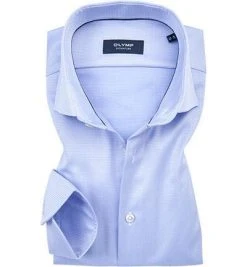 OLYMP Signature OLYMP Hemd Signature EL 8581/89/11 Tailored Fit, Baumwolle, Extra langer Arm, Bleu