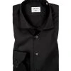 Stenströms Slimline 702771/1465/600 Hemd, Fitted Body, Twill, Schwarz