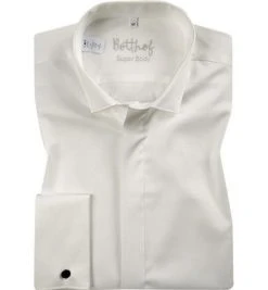 Botthof Hemd Super Body UMA Kent 13-95-07-476/12 Super Body Fit, Popeline, Ecru, Perlmut
