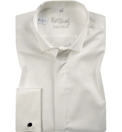 Botthof Hemd Super Body UMA Kent 13-95-07-476/12 Super Body Fit, Popeline, Ecru, Perlmut 1 Botthof Hemd Super Body UMA Kent 13-95-07-476/12 Super Body Fit, Popeline, Ecru, Perlmut