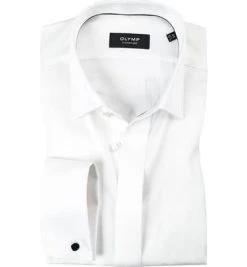 OLYMP Signature OLYMP Hemd Signature 8523/15/02 Tailored Fit, Satin, Champagner