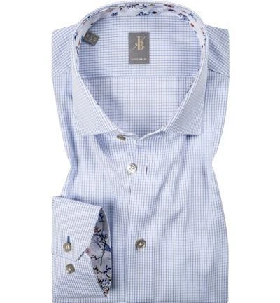 Jacques Britt Hemd Como Mix 334050/11 Custom Fit, Twill, Weiß-bleu kariert, Blau 1 Jacques Britt Hemd Como Mix 334050/11 Custom Fit, Twill, Weiß-bleu kariert, Blau