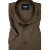 JOOP! Hemd HaskoK_1_2-W 30009255/301 Kurzarmhemd, Popeline, Khaki