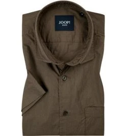 JOOP! Hemd HaskoK_1_2-W 30009255/301 Kurzarmhemd, Popeline, Khaki