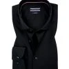 Tommy Hilfiger Tailored Hemd TT0TT01936/099 Slim Fit, Popeline, Schwarz