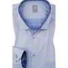 Jacques Britt Hemd Como Mix 364003/13 Slim Fit, Twill, Blau
