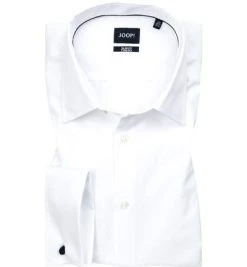 JOOP! Hemd JSH-66PierceUMA 30009545/100 Slim Fit, Twill, Weiß