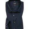 OLYMP Hemd Level Five Body Fit EL 6090/69/18 Popeline, Extra langer Arm, Nachtblau, Marine