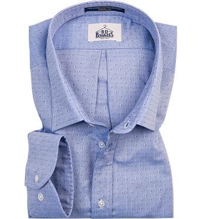B.D. BAGGIES Hemd B18007/B003/02 Regular Fit, Oxford, Bleu gemustert, Blau 1 B.D. BAGGIES Hemd B18007/B003/02 Regular Fit, Oxford, Bleu gemustert, Blau